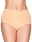 Tan Microfiber Smoothing High Rise Brief Panty 1551