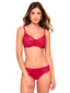 Dark Salmon Lace bra and panty set 71054