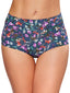 Dark Salmon Microfiber Smoothing High Rise Brief Panty 1551