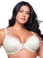 Tan Full Coverage Front Clasp Bra 7472