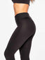 White Smoke Plush Rear Lift Leggings 43874