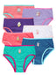 Light Sea Green Girls Panty 7 Pack 73101