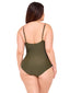 Dark Olive Green Swimsuit 75059