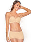 Tan Strapless bra 70018