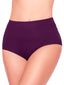 White Smoke Microfiber Smoothing High Rise Brief Panty 1551