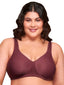 White Smoke No Underwire Plush Bra 7306