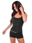 White Smoke Tank top and boxer set 79042