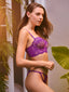 Rosy Brown Push up bra 70162