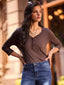 Dark Slate Gray Blouse 81282