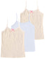 White Smoke 3-Pack Camisoles 39002