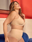 Wheat Flexible underwire bra 70178