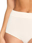 Misty Rose Microfiber Smoothing High Rise Brief Panty 1551