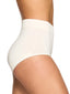 White Smoke Microfiber Smoothing High Rise Brief Panty 1551