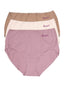 Rosy Brown 3 Pack Panties 31386