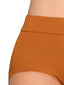 Chocolate Microfiber Smoothing High Rise Brief Panty 1551