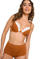 White Smoke Microfiber Smoothing High Rise Brief Panty 1551