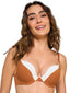White Smoke Plunge Push Up Bra 7926