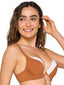 White Smoke Plunge Push Up Bra 7926