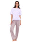White Smoke Pajama 77208