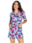 Short fleece pajamas 77213