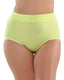 White Smoke Microfiber Smoothing High Rise Brief Panty 1551