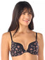 White Smoke Plunge Push Up Bra 7926