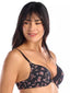 White Smoke Plunge Push Up Bra 7926