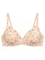 White Smoke Gel Wire T-shirt Bra 7367