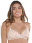 White Smoke Gel Wire T-shirt Bra 7367