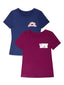 Brown 2-Pack T-Shirts 19000