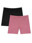 Pale Violet Red 2 pack Girls shorts 23888