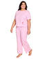 Pink Long PJ Set 77132