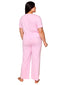 Pink Long PJ Set 77132