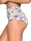 Dark Salmon Microfiber Smoothing High Rise Brief Panty 1551