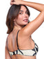 Dark Salmon Plunge Push Up Bra 7926