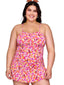 Dark Salmon Tankini 75051