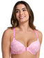 White Smoke Full Coverage Front Clasp Bra 7472