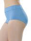 White Smoke Microfiber Smoothing High Rise Brief Panty 1551