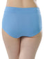 Cornflower Blue Microfiber Smoothing High Rise Brief Panty 1551