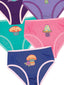 Slate Gray Girls Panty 7 Pack 73101