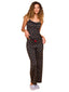 Dark Salmon Long pajama set 77138