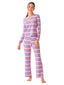 Gray Long pajama set 97009