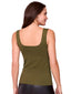 Dark Olive Green Top 43384