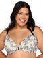 White Smoke Full Coverage Front Clasp Bra 7472