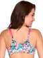 White Smoke Full Coverage Front Clasp Bra 7472