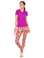 Violet Red High Waist Leggings 1797