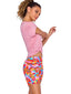 Tan High waist short 1798