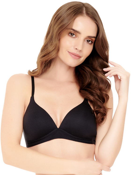 1pc Traditional Underwire Bra With Single Hook-&-eye Closure At Back,  Anti-light & Sweat Absorbing & Breathable, Making You Comfortable All Day