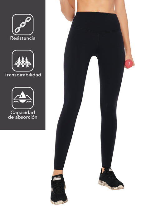 Black High Waist Leggings 1797