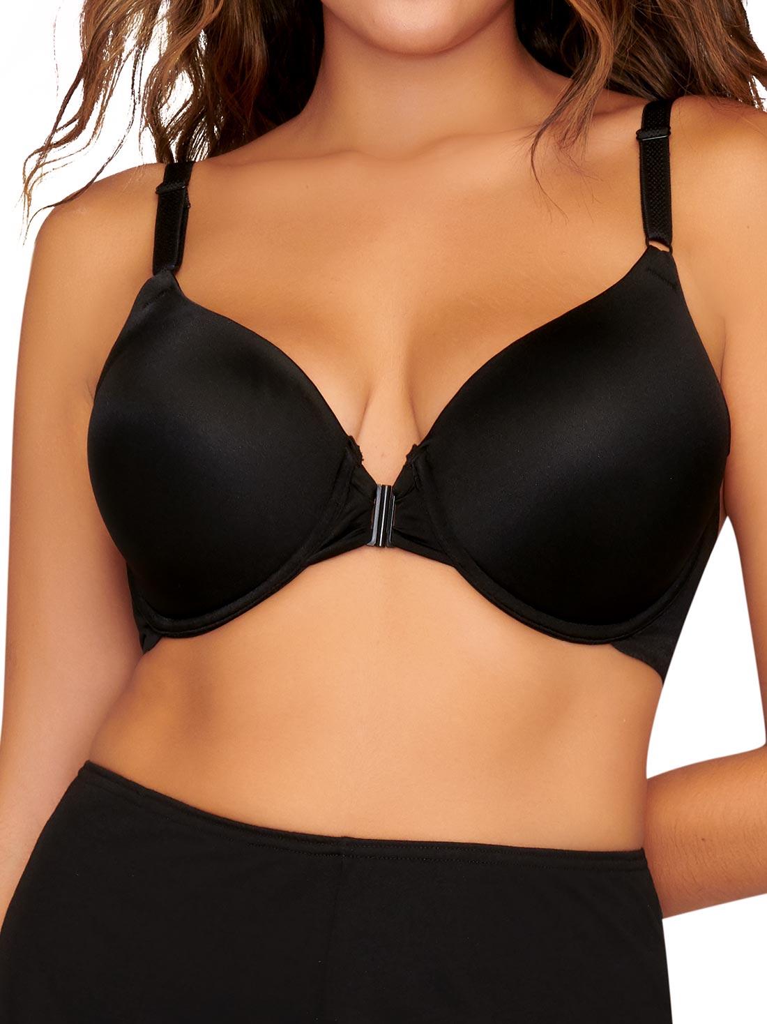 New Catherines Women's Plus Size Full Coverage Bra with Underwire Nude  Black